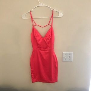 Oh Polly Hot pink dress